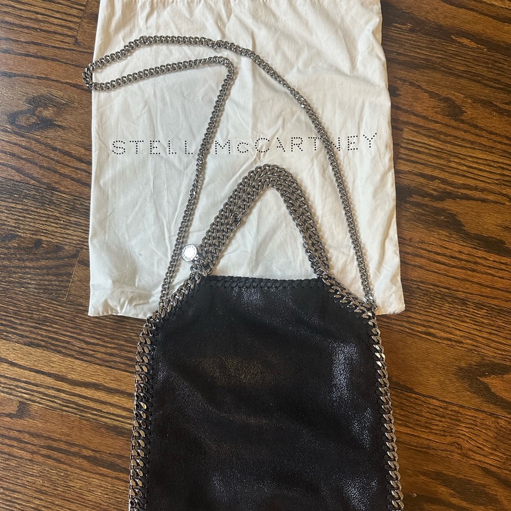 Stella McCartney 'Mini Falabella - Shaggy Deer' Faux Leather Tote